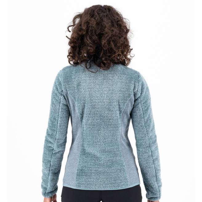 vlies| Karpos vrouwen hoekpunt met vlies stoffig blauw HD6V1130