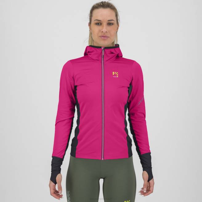 vlies| Karpos vrouwen lavaredo evo met fleece roze/zwart HD6V1139