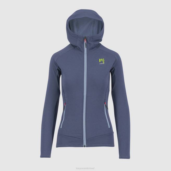 vlies| Karpos vrouwen mezzodi hoodie met fleece Bering zee HD6V1148