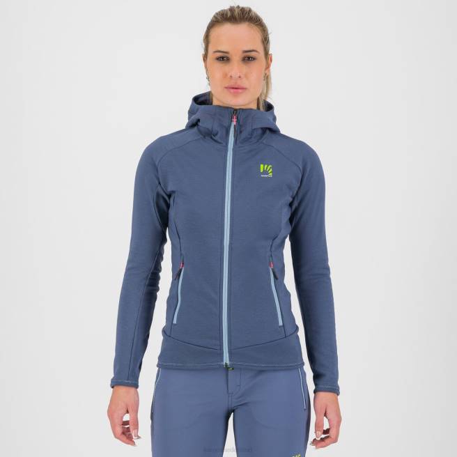 vlies| Karpos vrouwen mezzodi hoodie met fleece Bering zee HD6V1148