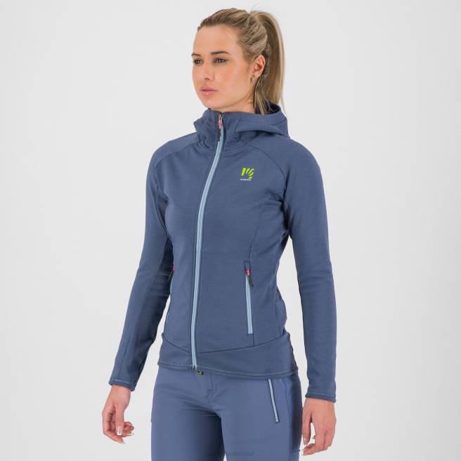 vlies| Karpos vrouwen mezzodi hoodie met fleece Bering zee HD6V1148