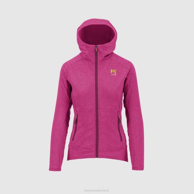 vlies| Karpos vrouwen mezzodi hoodie met fleece cabaret HD6V1147