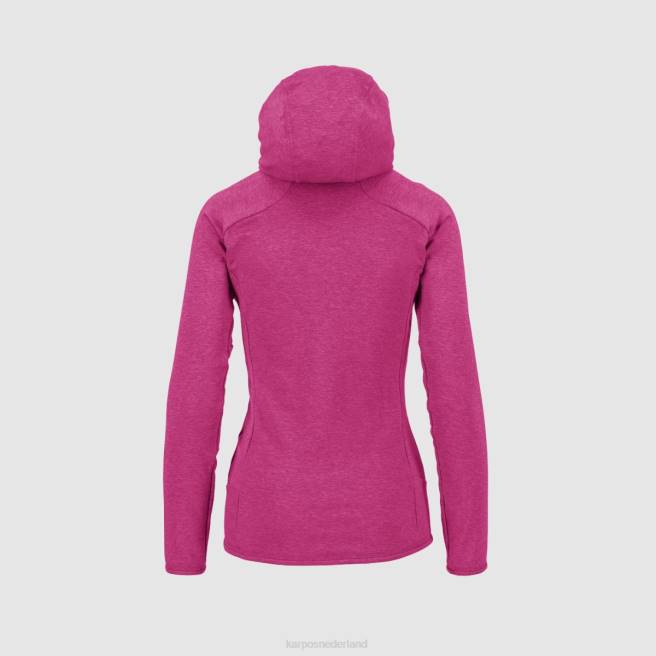 vlies| Karpos vrouwen mezzodi hoodie met fleece cabaret HD6V1147
