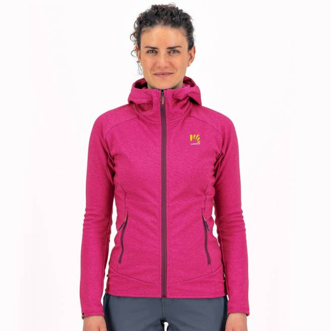 vlies| Karpos vrouwen mezzodi hoodie met fleece cabaret HD6V1147