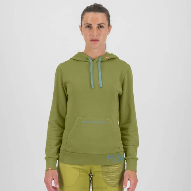 vlies| Karpos vrouwen picchio met capuchon guacemole HD6V1187