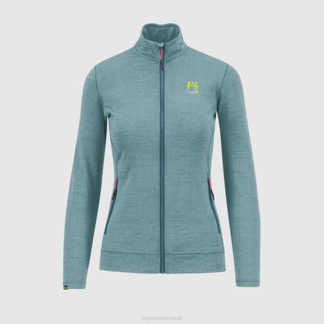 vlies| Karpos vrouwen pomedes w t-shirt ls Adriatisch blauw HD6V1191