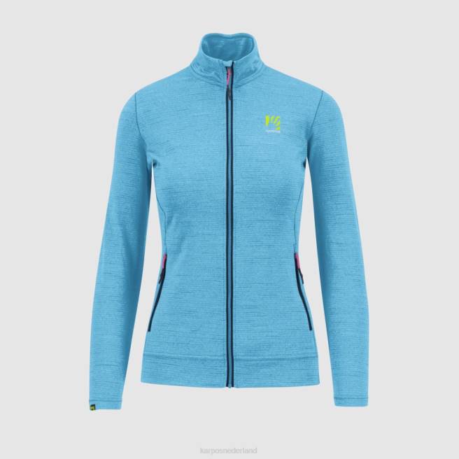 vlies| Karpos vrouwen pomedes w t-shirt ls blauwe atol HD6V1189