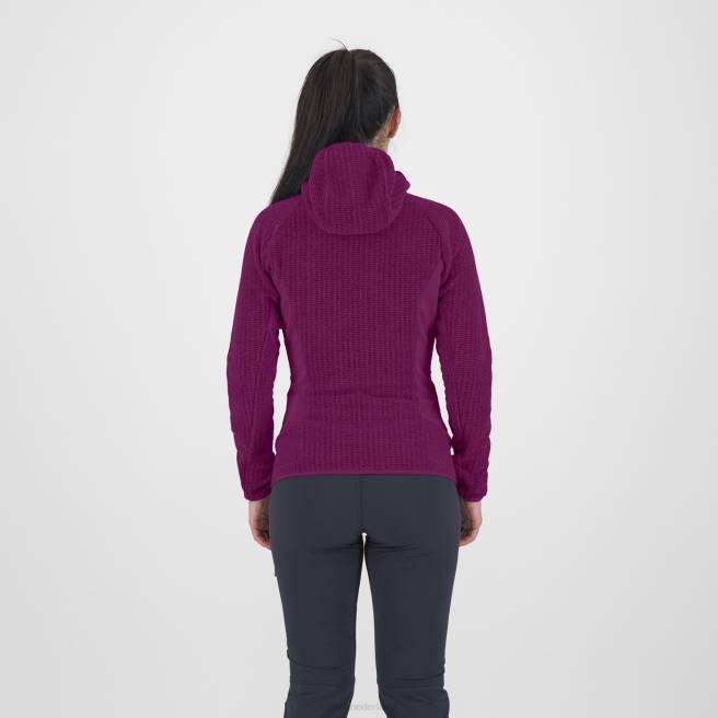 vlies| Karpos vrouwen rochetta met capuchonfleece jongensbes HD6V1168