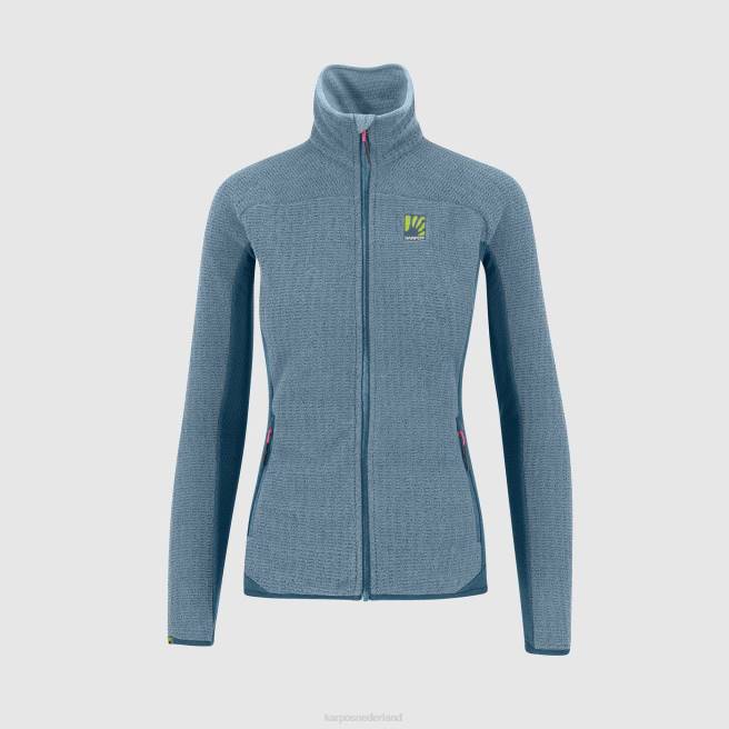 vlies| Karpos vrouwen rochetta met fleece bergbron/beringzee HD6V1196