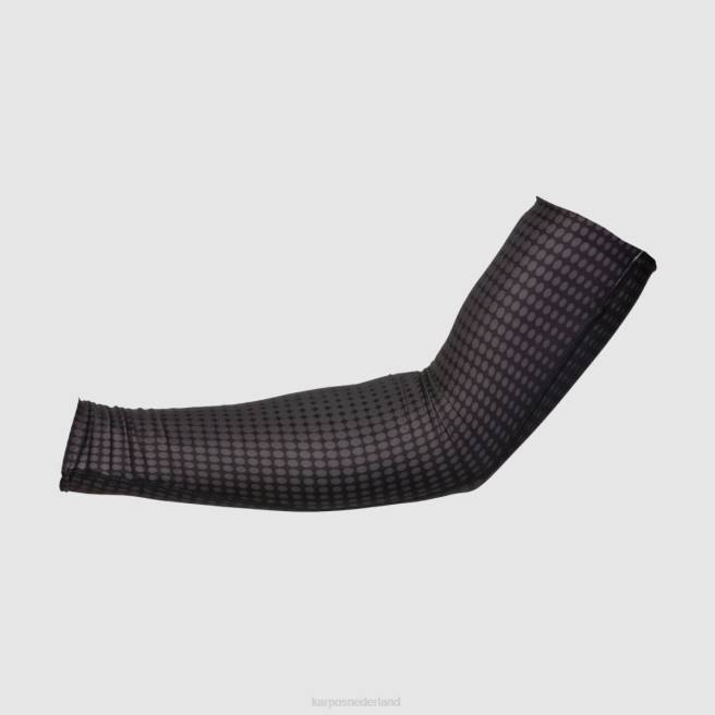 warmer| Karpos vrouwen lavaredo armwarmers zwart/groen fluo HD6V929
